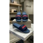 Chinelo Slide Armani Azul.⭐