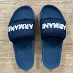 Chinelo Slide Armani Azul ⭐
