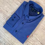 Camisa Manga Longa PRL Azul