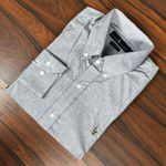 Camisa Manga Longa PRL Cinza. 