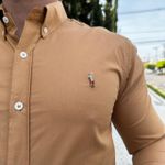 Camisa Manga Longa PRL Caramelo