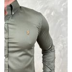 Camisa Manga Longa PRL Chumbo ⭐