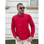 Camisa Manga Longa TH Vermelho
