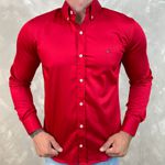 Camisa Manga Longa TH Vermelho