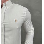 Camisa Manga Longa PRL Creme