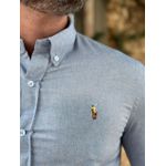 Camisa Manga Longa PRL Azul⭐