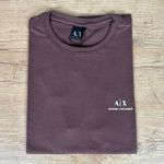 Camiseta Armani Bordo