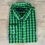 Camisa Manga Longa PRL Xadrez Verde