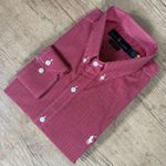 Camisa Manga Longa PRL Xadrez Vermelho⭐