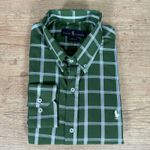 Camisa Manga Longa PRL Xadrez Verde