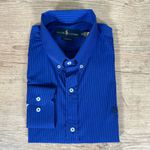 Camisa Manga Longa PRL Xadrez Azul