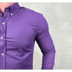 Camisa Manga Longa CK Roxo 