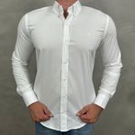 Camisa Manga Longa CK Branco