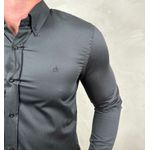 Camisa Manga Longa CK Preto 