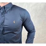 Camisa Manga Longa Prl Azul 