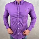 Camisa Manga Longa PRL Roxo