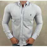 Camisa Manga Longa PRL Azul