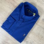 Camisa Manga Longa PRL Azul 