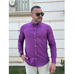Camisa Manga Longa TH Roxo