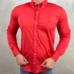 Camisa Manga Longa TH Vermelho 