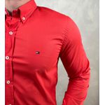 Camisa Manga Longa TH Vermelho 