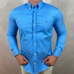 Camisa Manga Longa TH Azul