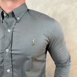 Camisa Manga Longa PRL Cinza 