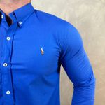 Camisa Manga Longa Prl Azul