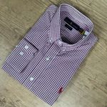 Camisa Manga Longa PRL Micro Xadrez 