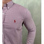 Camisa Manga Longa PRL Micro Xadrez 