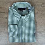 Camisa Manga Longa PRL Xadrez Verde