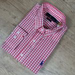 Camisa Manga Longa PRL Xadrez Vermelho 