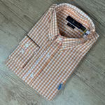 Camisa Manga Longa PRL Xadrez Laranja 