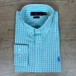 Camisa Manga Longa PRL Xadrez Verde