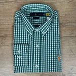 Camisa Manga Longa PRL Xadrez Verde