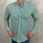 Camisa Manga Longa PRL Xadrez Verde