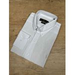 Camisa Manga Longa Linho PRL Branco