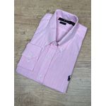 Camisa Manga Longa Linho PRL Rosa