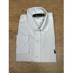 Camisa Manga Longa Linho PRL Branco