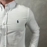 Camisa Manga Longa Linho PRL Branco