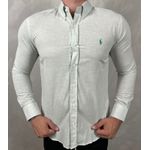 Camisa Manga Longa Linho PRL Verde