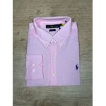 Camisa Manga Longa Linho PRL Rosa 