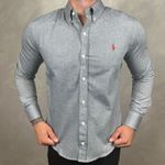 Camisa Manga Longa PRL Cinza