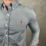 Camisa Manga Longa PRL Cinza