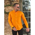 Camisa Manga Longa Aramis Laranja 
