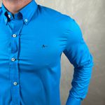 Camisa Manga Longa Aramis Azul