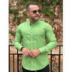 Camisa Manga Longa Aramis Verde ⭐