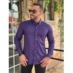 Camisa Manga Longa Aramis Roxo