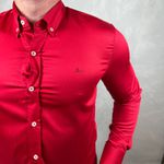Camisa Manga Longa Aramis Vermelho