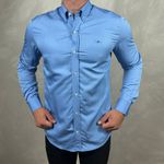 Camisa Manga Longa Aramis Azul
